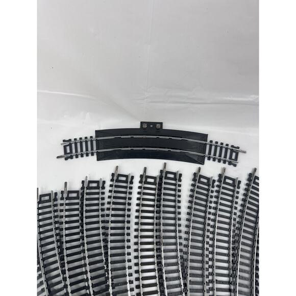 Tyco Train Track HO Scale 25671 18R Curve Terminal Rerailer Vintage 14pc Mixed - Picture 3 of 10